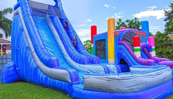 The Advantages of Inflatable Water Slides